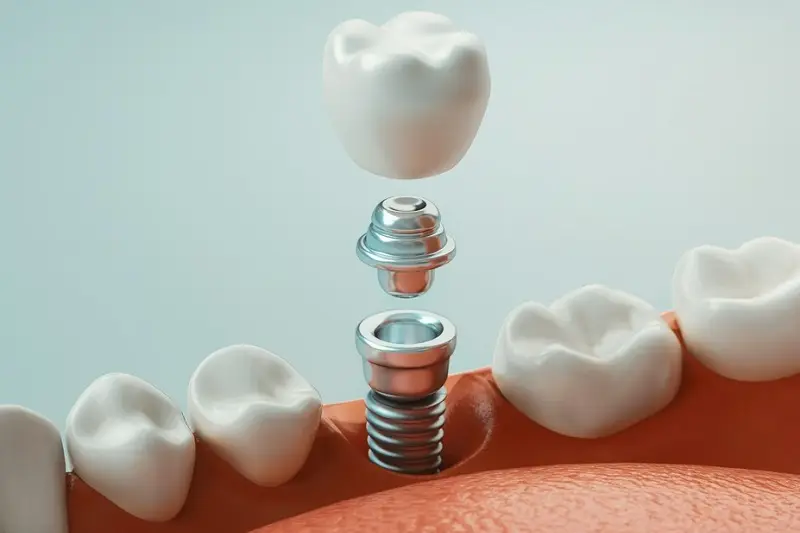implant na brak zęba